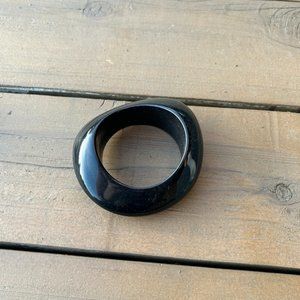 Angela Caputi Asymmetrical Chunky Bangle